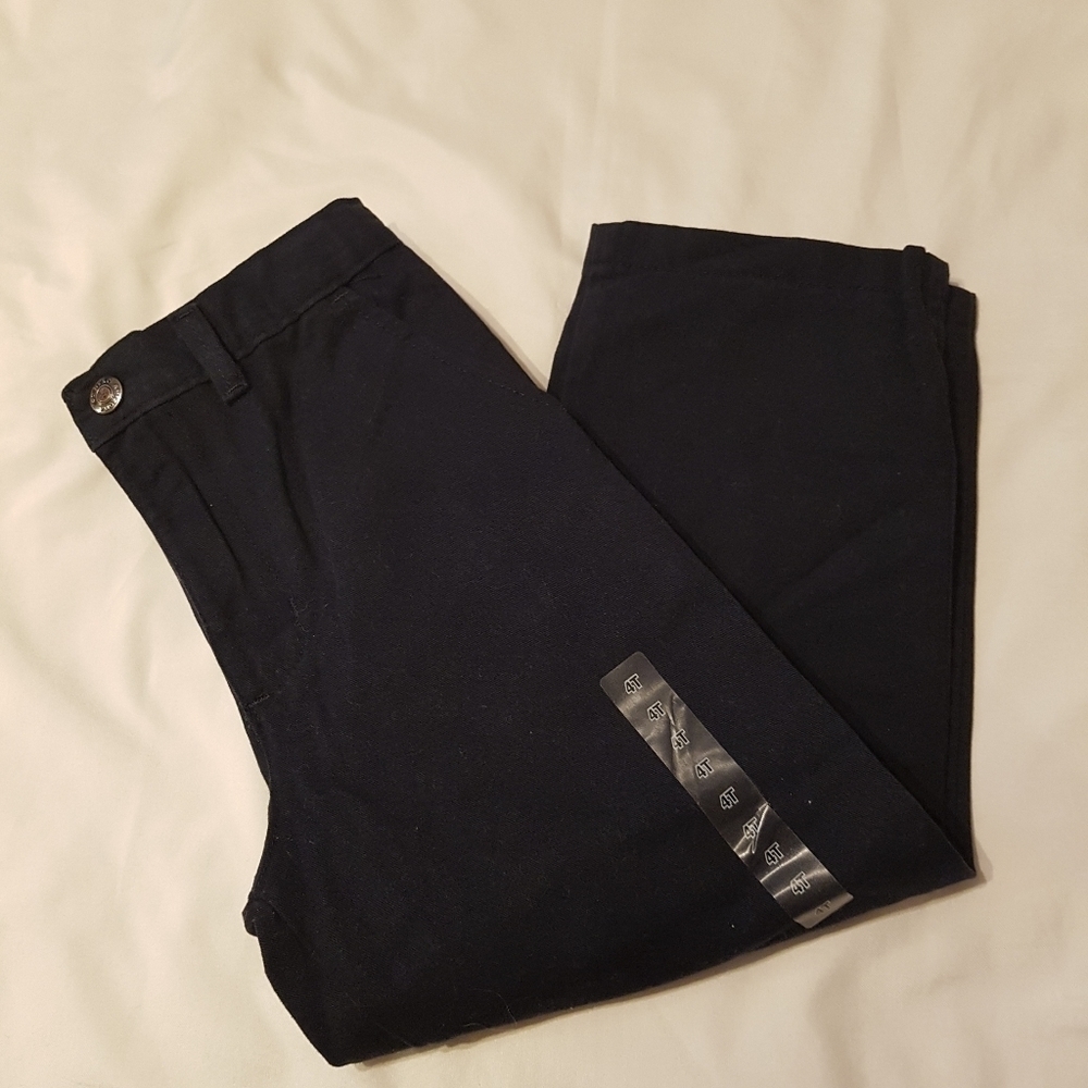 Arizona boys size 4T navy twill boys pants New